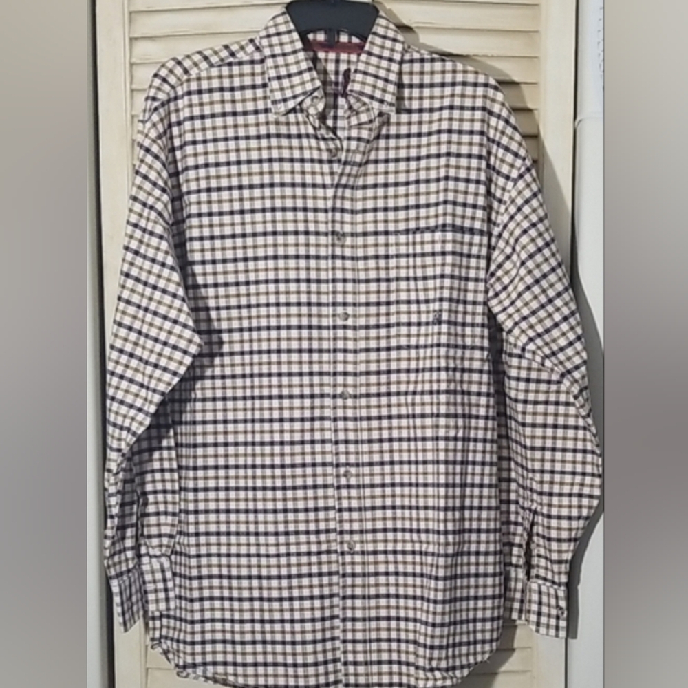 Wrangler TwentyX Plaid Button Down (Mens)